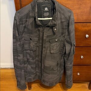 Rock & Republic Dark Camouflage Jacket